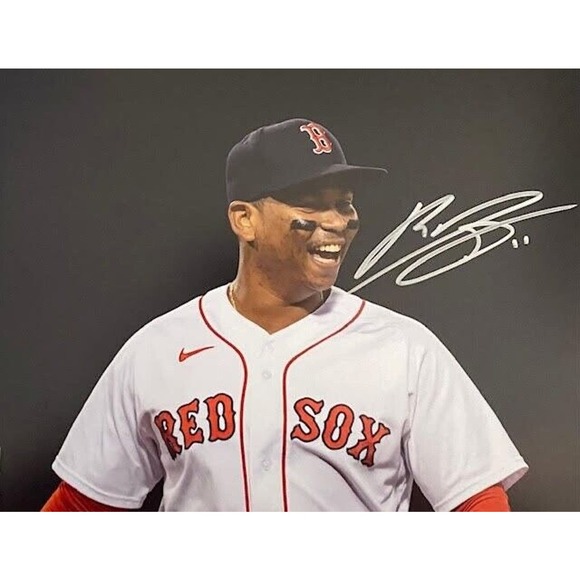 Rafael Devers Boston Red Sox Signed 8x10 Photo COA - 9